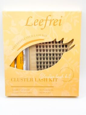 LEEFREI — DIY Cluster Lash Extension Kit - BNIB - Lash Clusters - MULTI